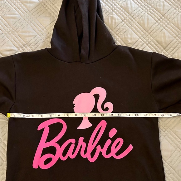 Girls Barbie Hoodie, EUC, Size Kids Large (14) - Picture 4 of 8